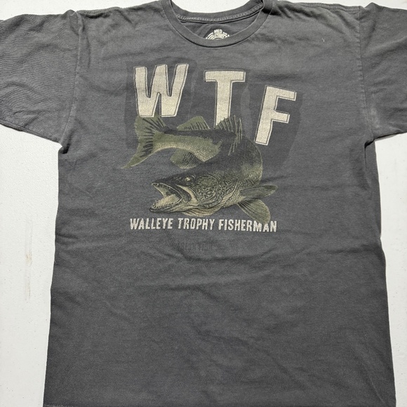 Walleye Trophy Fisherman Graphic tee - Picture 1 of 6